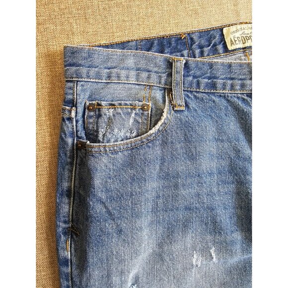 Aéropostale Jeans Mens Size 34x32 Essex Straight leg - Picture 3 of 16